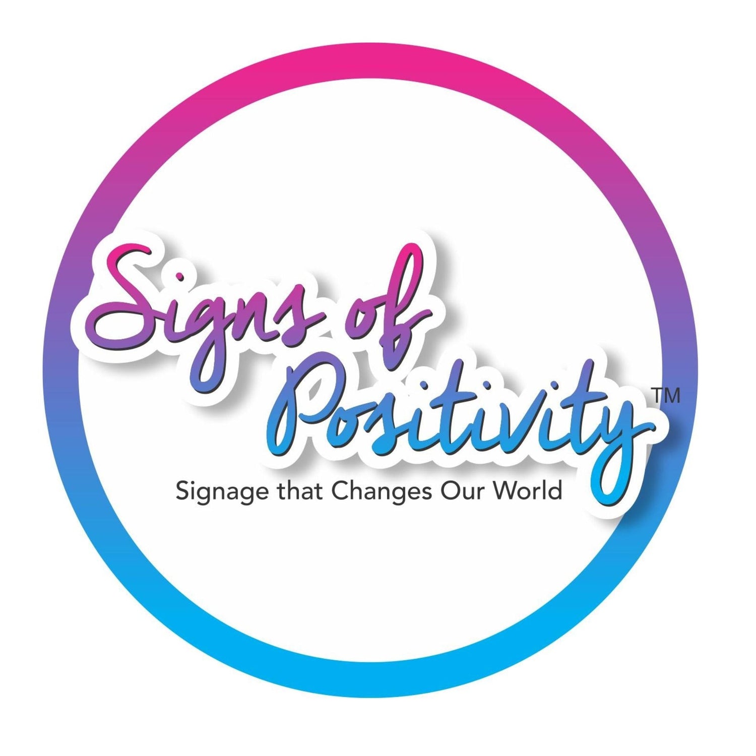 Signs of Positivity Magnets & Stickers