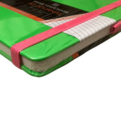 Donau A5 Journal - Neon Green