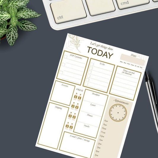 Let's Get Things Done Today Planner
