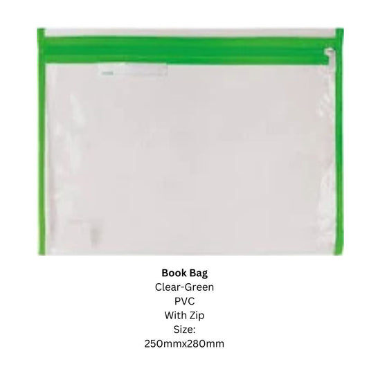 Clear PVC Book Bags