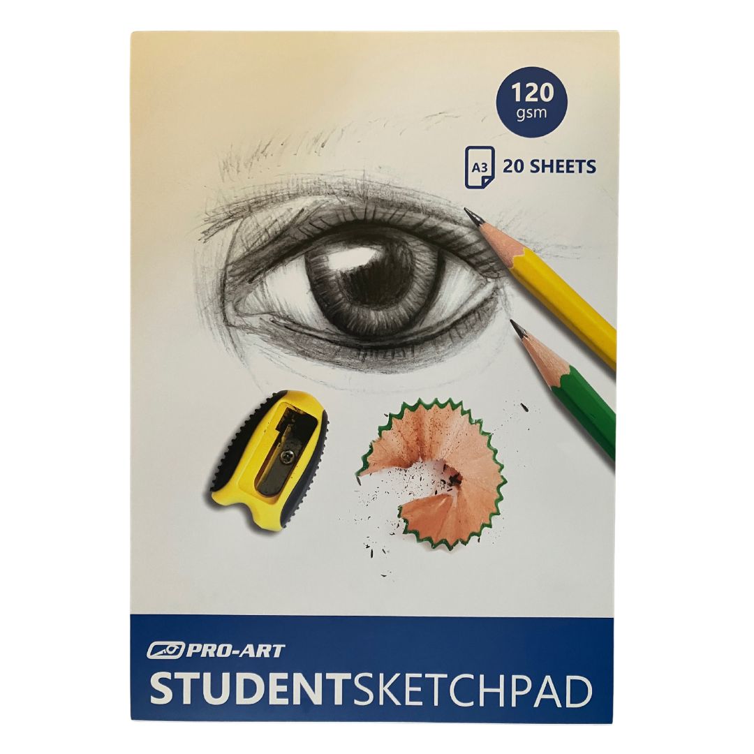 Pro-Art A3 Student Sketch Pad – Paperly