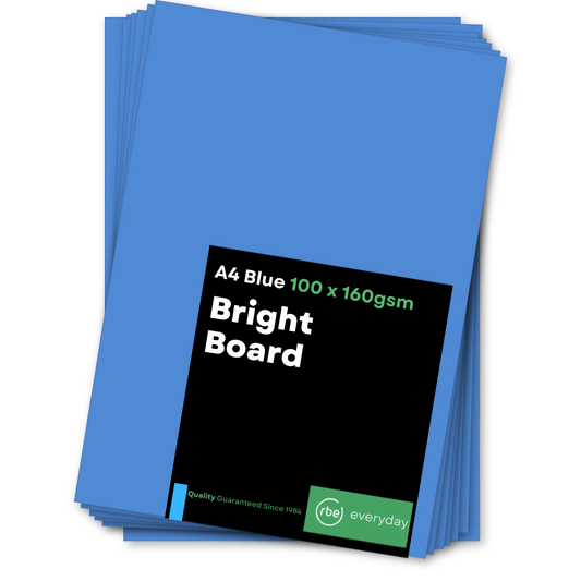 Bright Blue Paper, Board & Envelopes