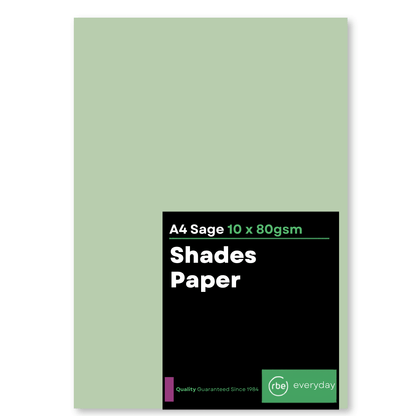 Shades Sage A4 Paper, Board & Envelopes