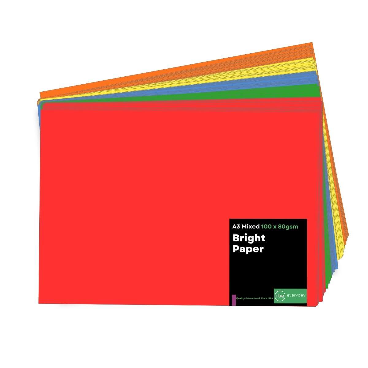 RBE Bright Assorted Paper & Board