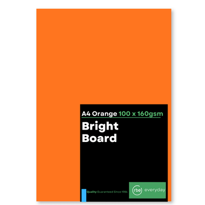 Bright Orange Paper, Board & Envelopes