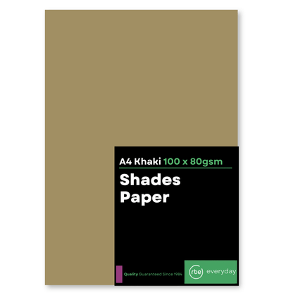 Shades Khaki Paper, Board & Envelopes