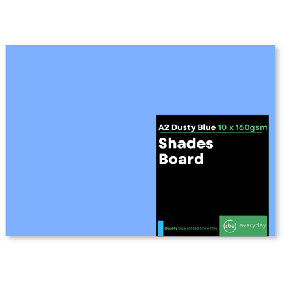Shades Dusty Blue A4 Paper, Board & Envelopes