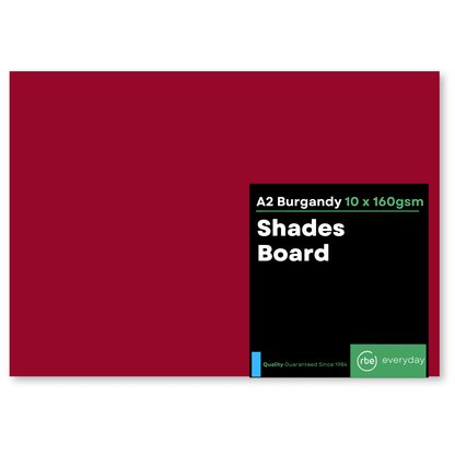 Shades Burgandy Paper, Board & Envelopes