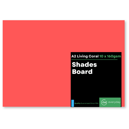 Shades Living Coral A4 Paper, Board & Envelopes