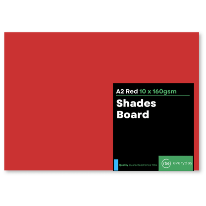 Shades Red A4 Paper, Board & Envelopes