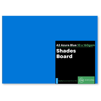 Shades Azure Blue A4 Paper, Board & Envelopes