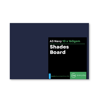 Shades Navy A4 Paper, Board & Envelopes
