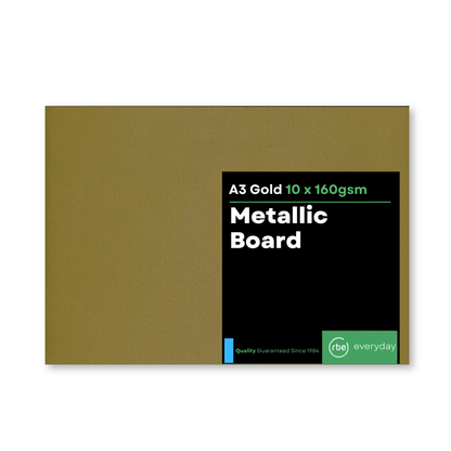 RBE Metallic Gold Paper, Board & Envelopes
