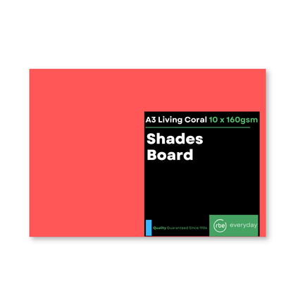 Shades Living Coral A4 Paper, Board & Envelopes