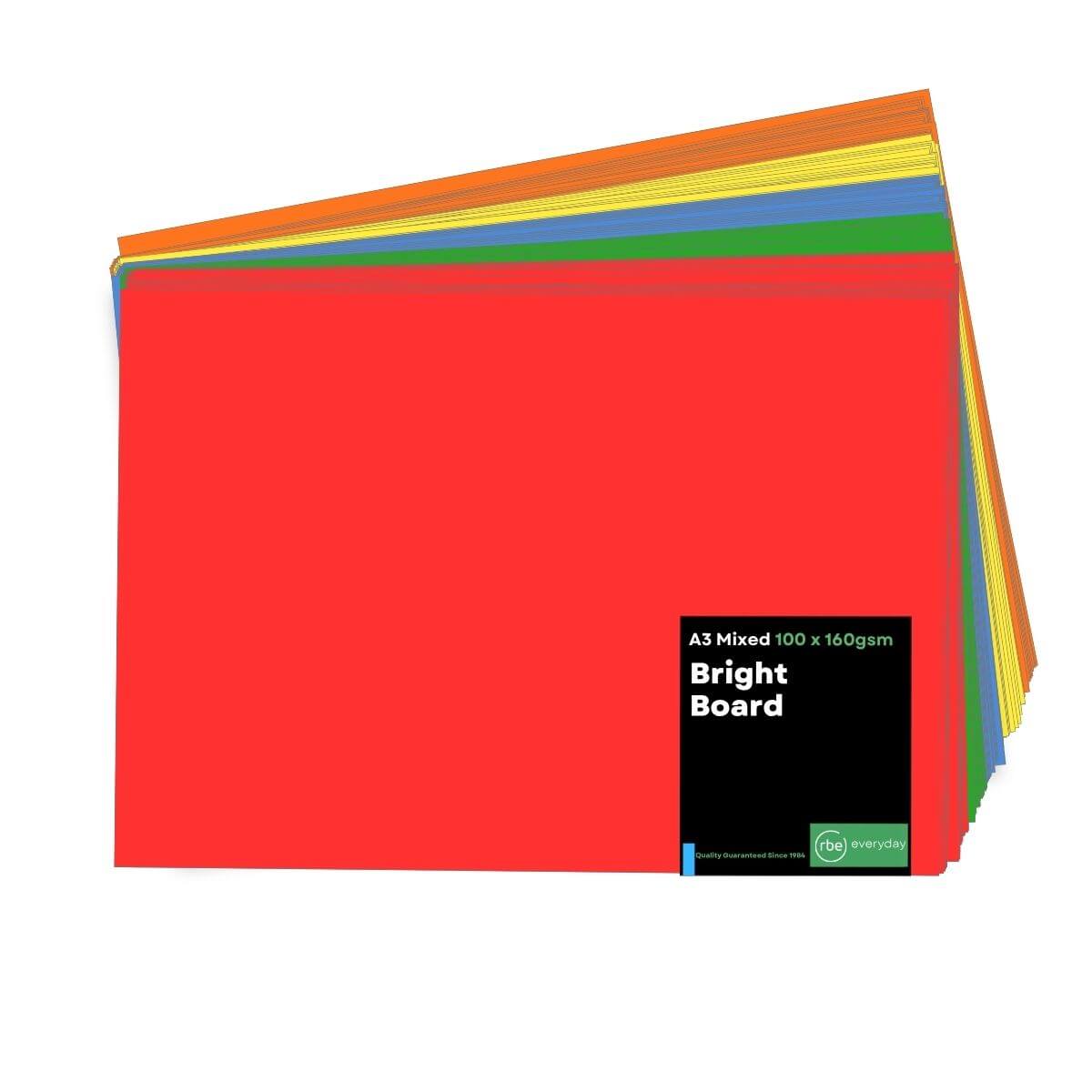 RBE Bright Assorted Paper & Board