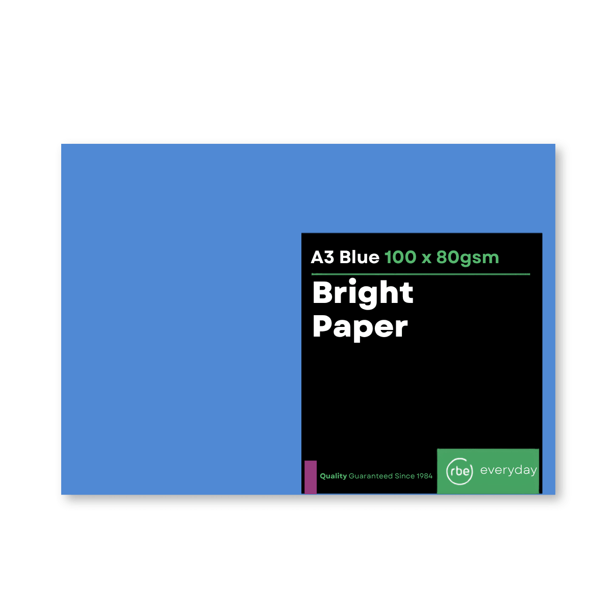 Bright Blue Paper, Board & Envelopes