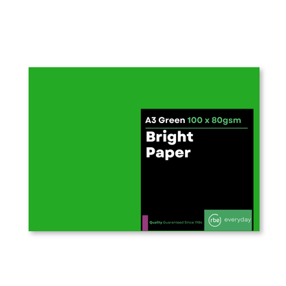Bright Green Paper, Board & Envelopes