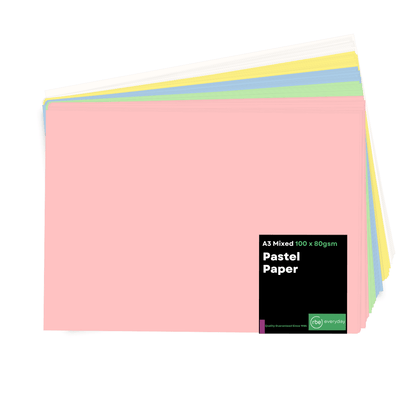 Pastel Assorted Paper & Board