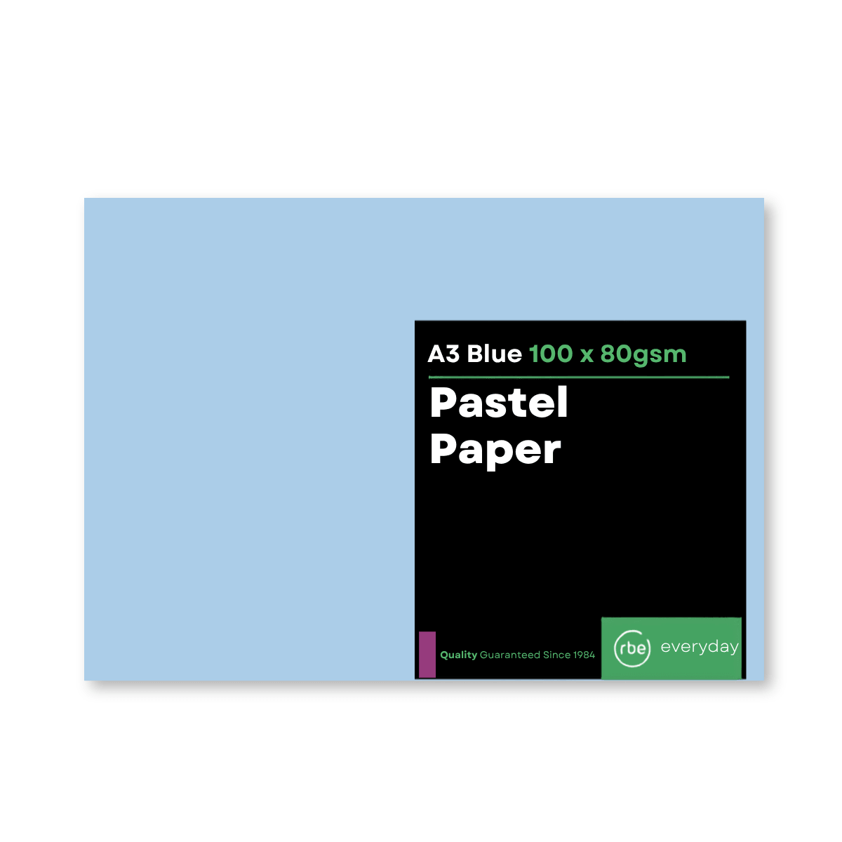 Pastel Blue Paper, Board & Envelopes