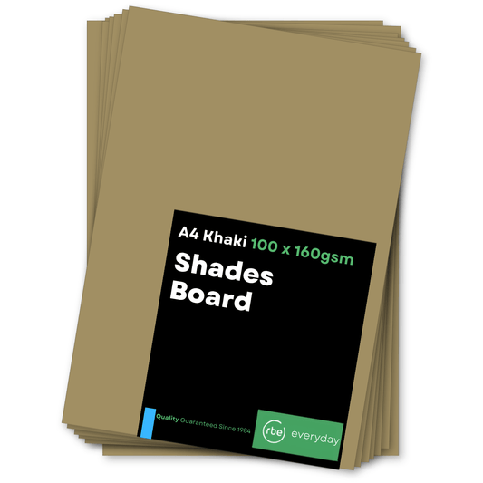 Shades Khaki Paper, Board & Envelopes