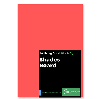 Shades Living Coral A4 Paper, Board & Envelopes
