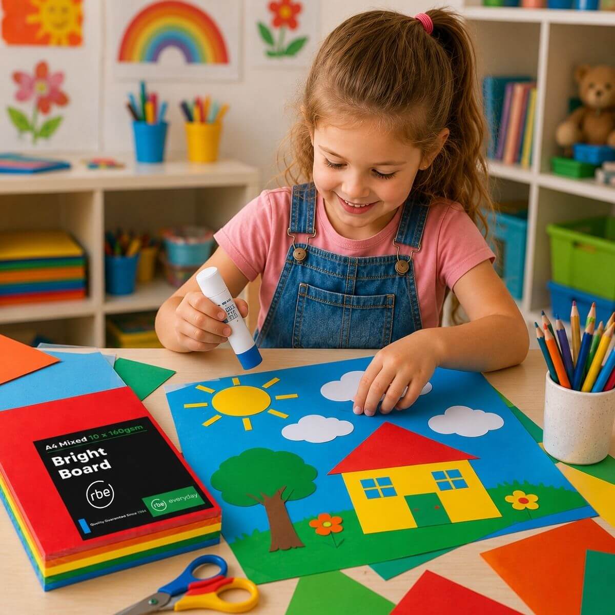 RBE Bright Assorted Paper & Board