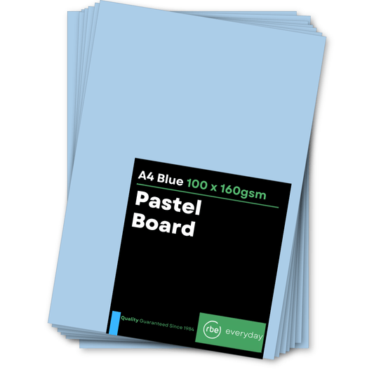 Pastel Blue Paper, Board & Envelopes