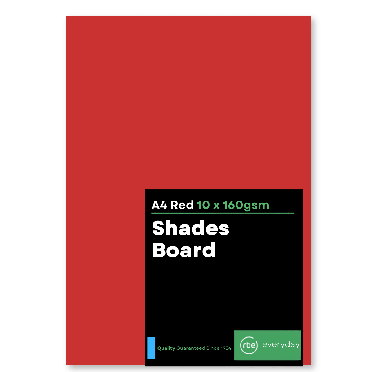 Shades Red A4 Paper, Board & Envelopes