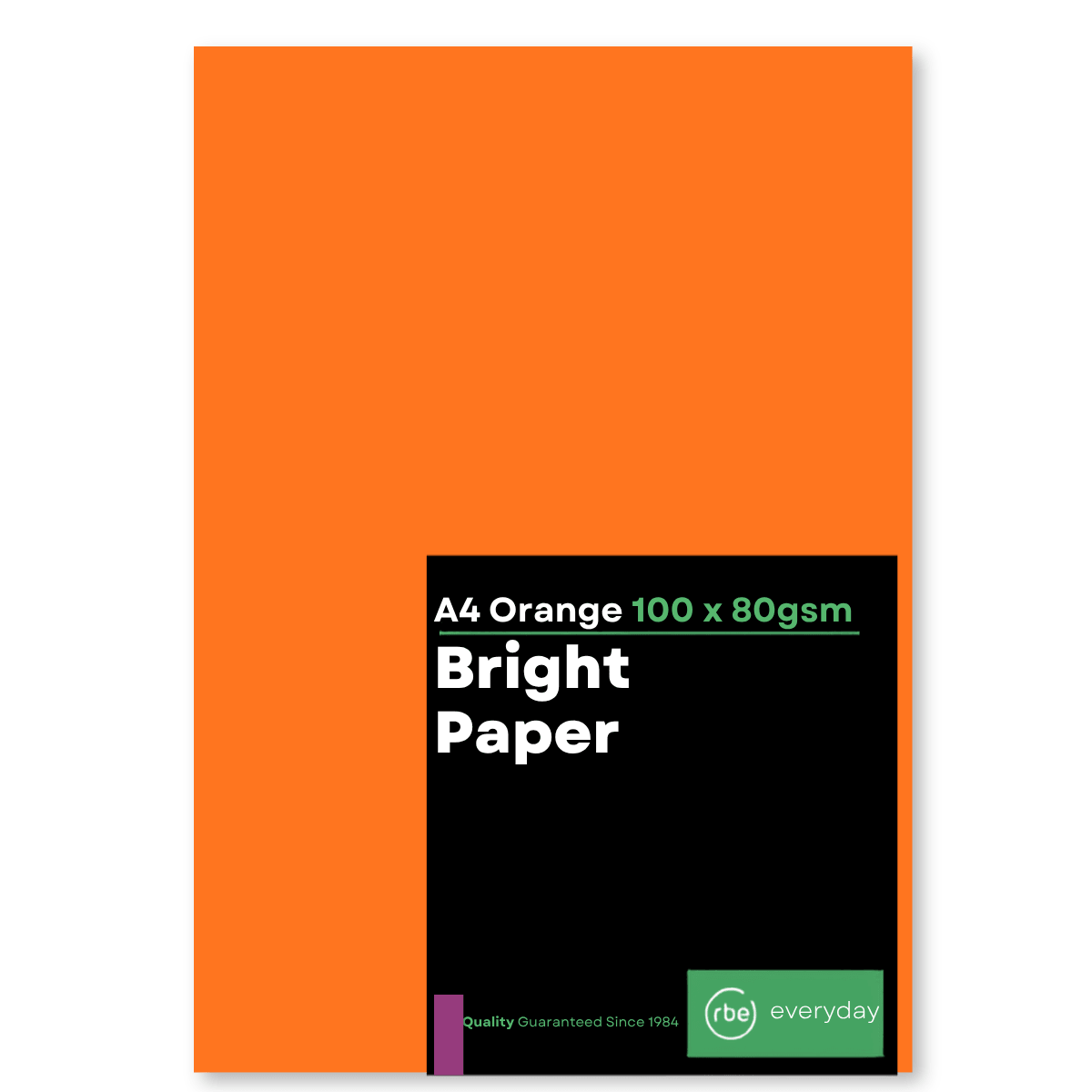 Bright Orange Paper, Board & Envelopes