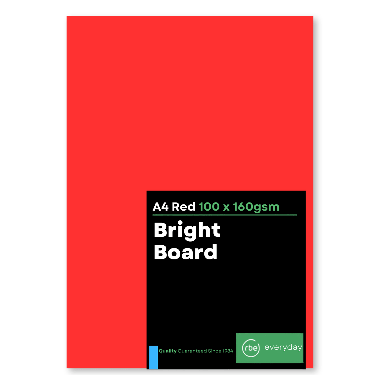 Bright Red Paper, Board & Envelopes