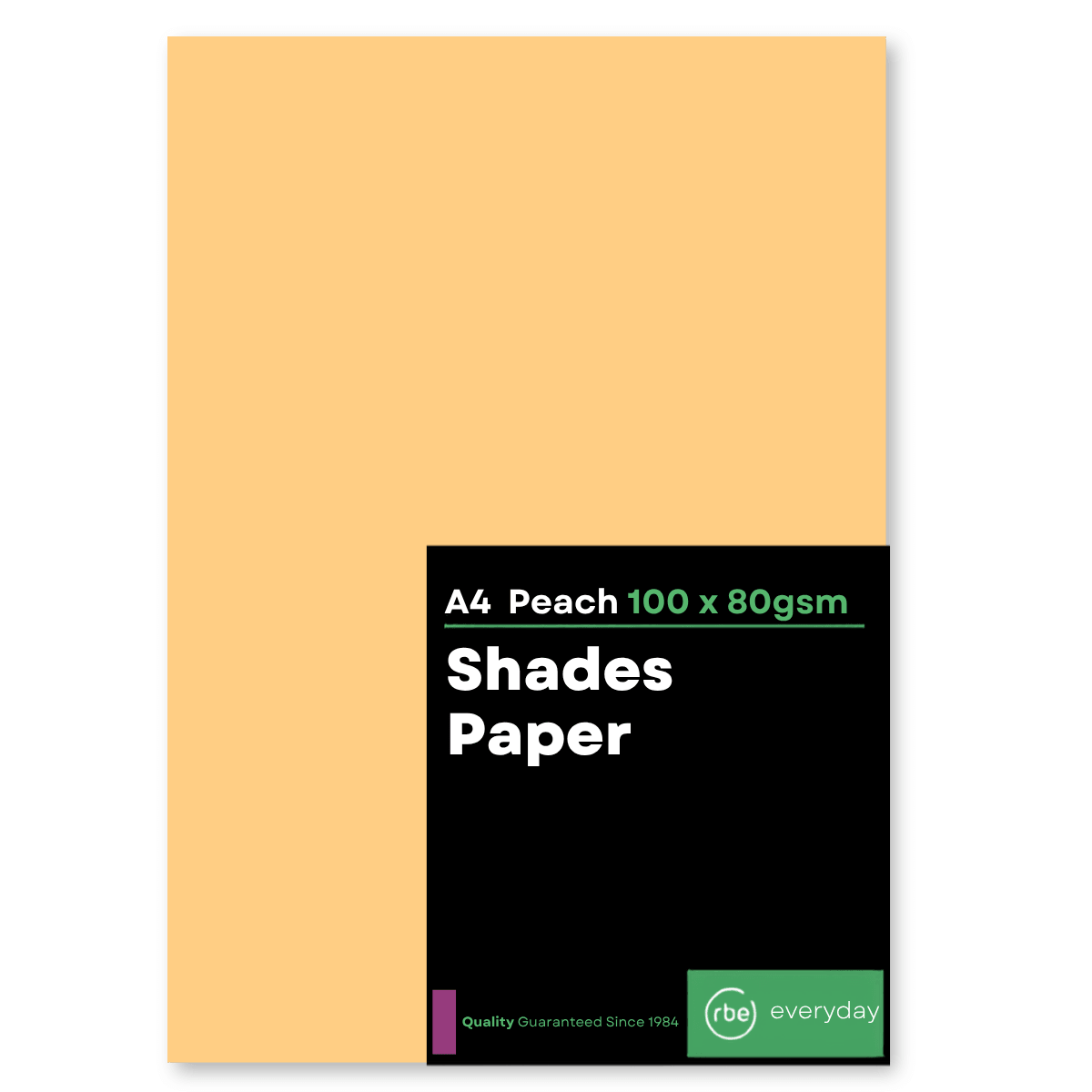 Shades Peach A4 Paper, Board & Envelopes