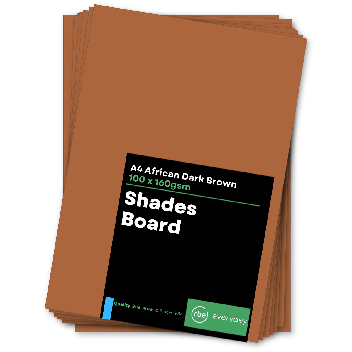 Shades African Dark Brown A4 Paper, Board & Envelopes