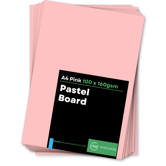 Pastel Pink Paper, Board & Envelopes