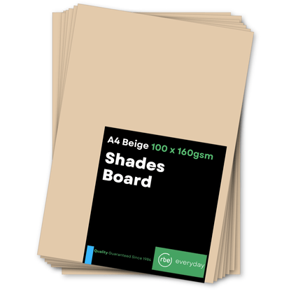 Shades Beige Paper, Board & Envelopes