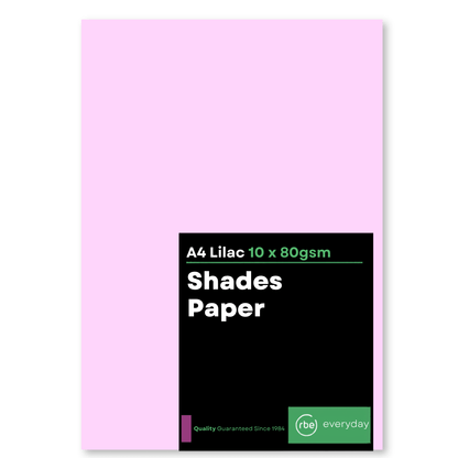 Shades Lilac A4 Paper, Board & Envelopes