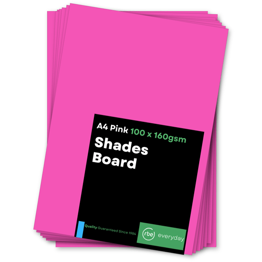 Shades Pink A4 Paper, Board & Envelopes