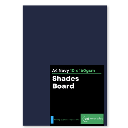 Shades Navy A4 Paper, Board & Envelopes