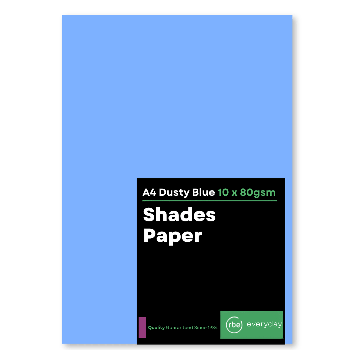 Shades Dusty Blue A4 Paper, Board & Envelopes