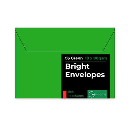 Bright Green Paper, Board & Envelopes