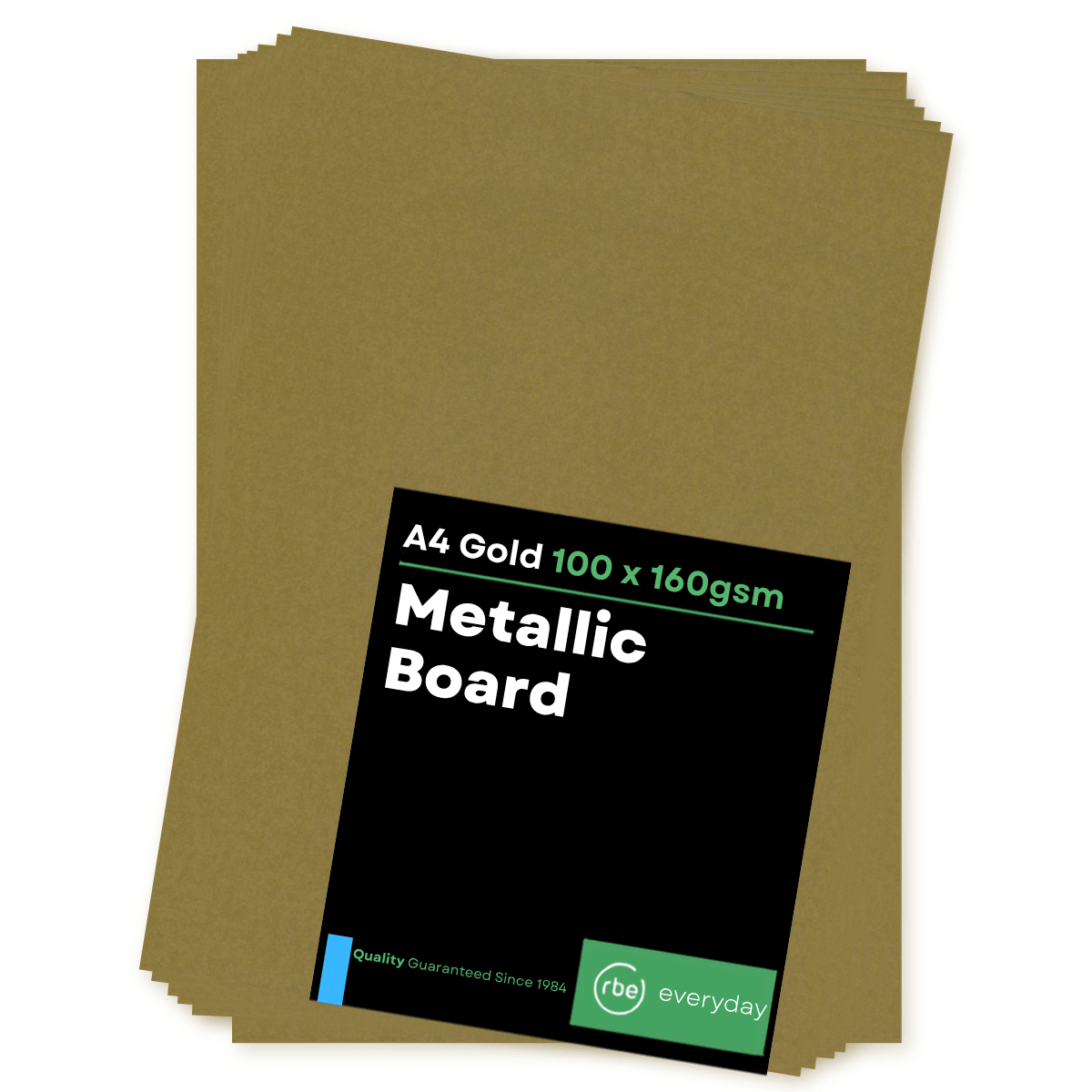 RBE Metallic Gold Paper, Board & Envelopes