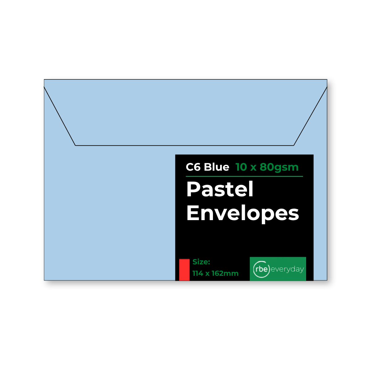 Pastel Blue Paper, Board & Envelopes