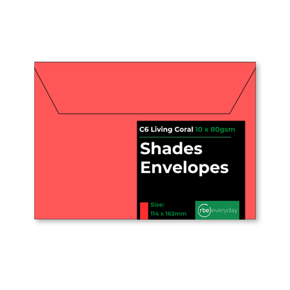 Shades Living Coral A4 Paper, Board & Envelopes