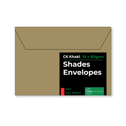 Shades Khaki Paper, Board & Envelopes