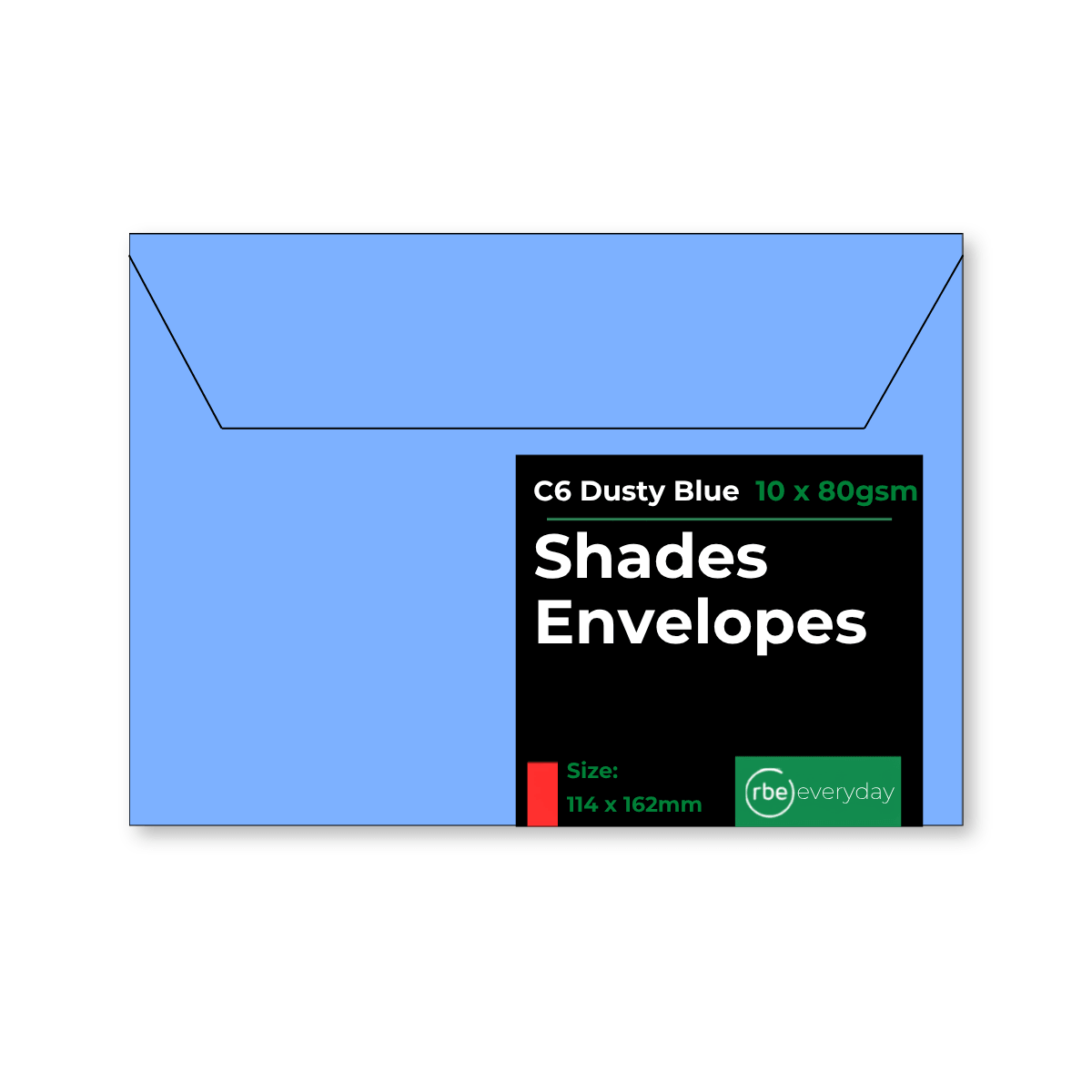 Shades Dusty Blue A4 Paper, Board & Envelopes