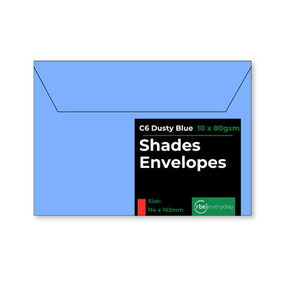Shades Dusty Blue A4 Paper, Board & Envelopes