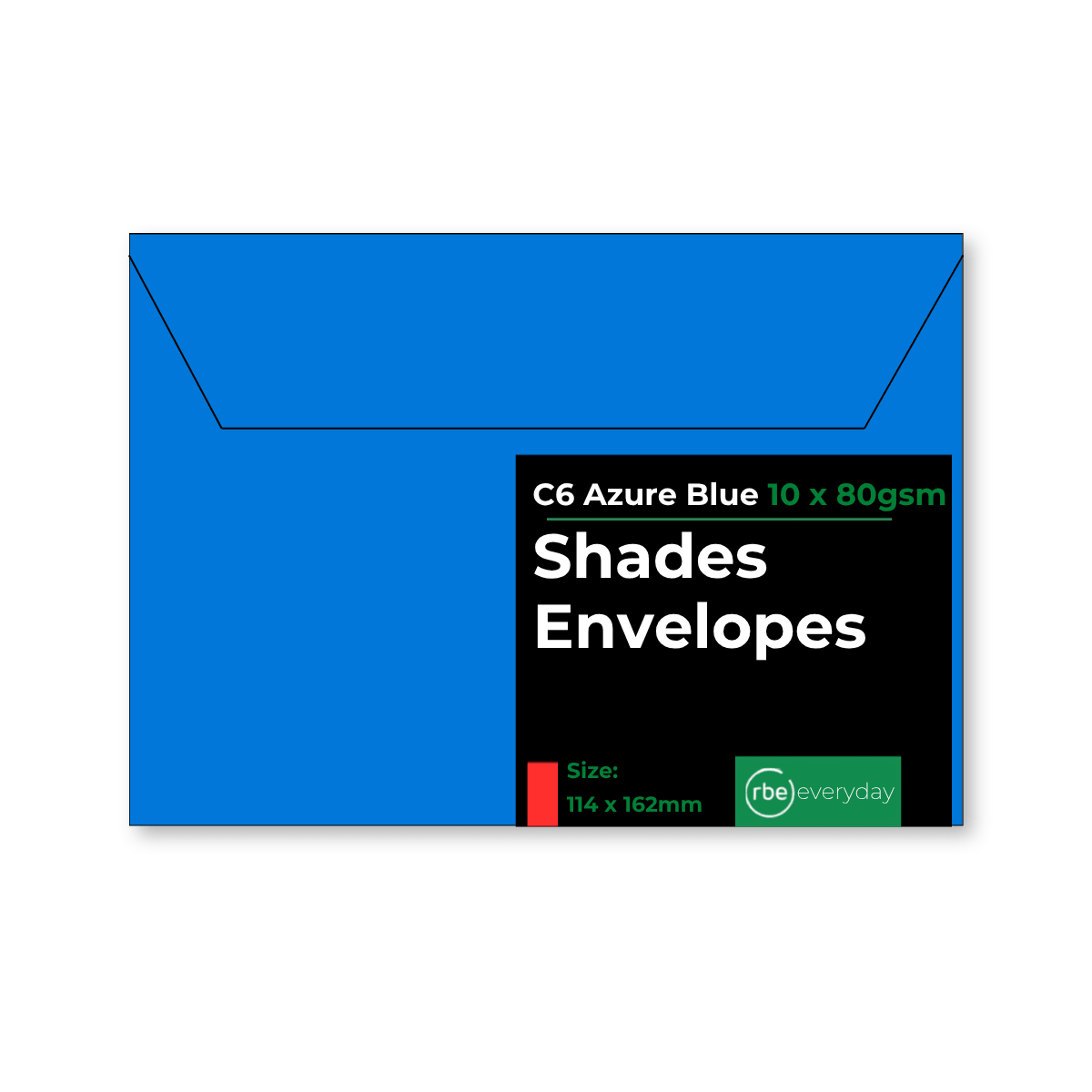 Shades Azure Blue A4 Paper, Board & Envelopes
