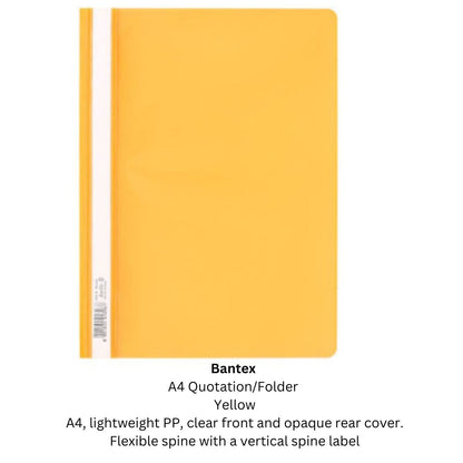 Quotation Folders - Bantex (A4)