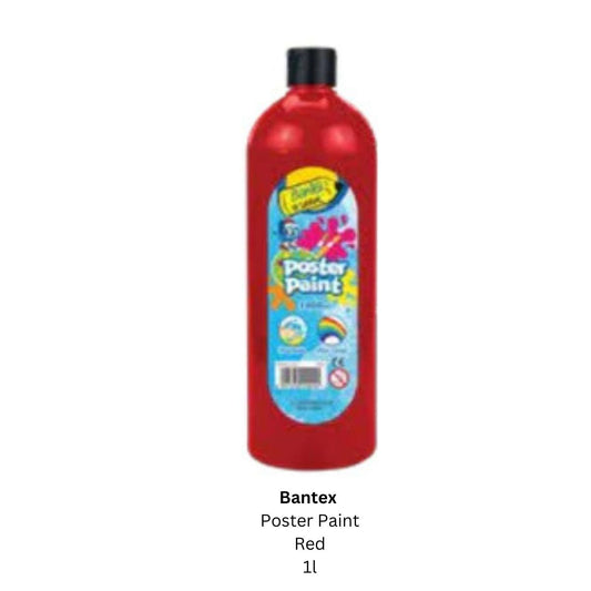 Bantex @ School Red Poster Paint