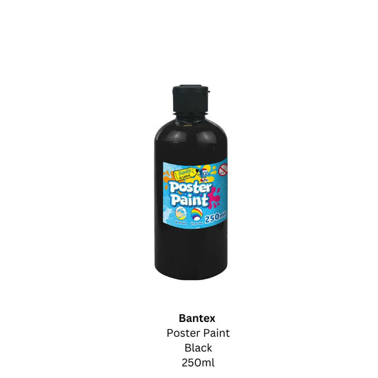 Bantex @ School Black Poster Paint