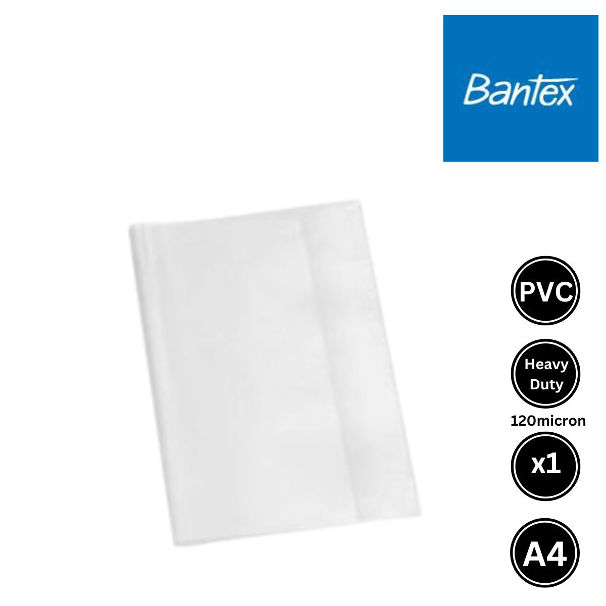 BANTEX A4 Slip-On Heavy Duty Book PVC Book Covers – Paperly